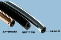 Ship yachts with decorative strips